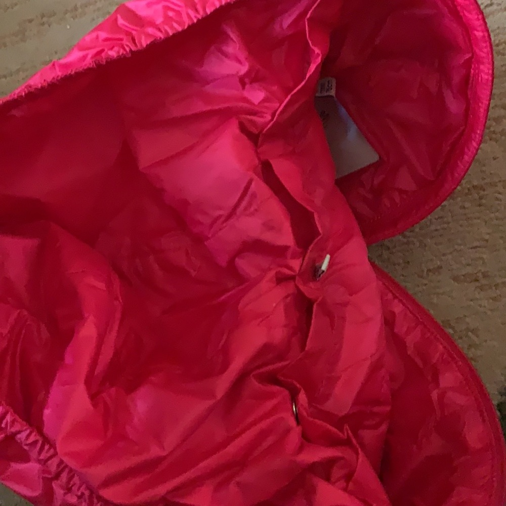 Kids Baby Girl MONCLER pink puffer vest - Picture 3 of 6